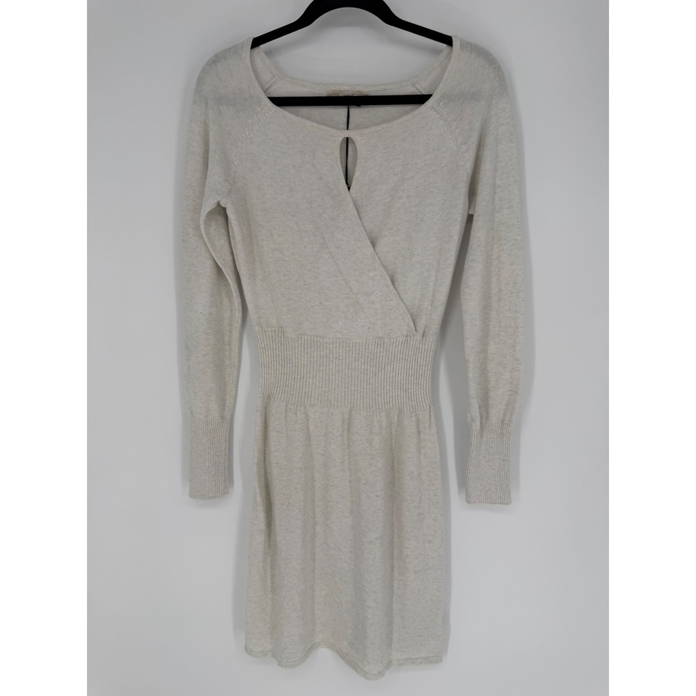 PRANA SONATINA DRESS SMALL NWT MOONLIGHT HEATHER ORGANIC COTTON EARTHY CASUAL